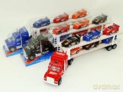 Auto truck z przyczepą