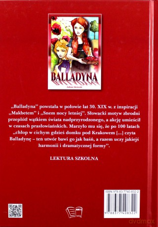 Balladyna - Juliusz Slowacki [KSIĄŻKA]