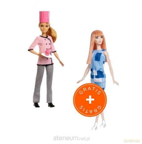 Barbie Kariera. Cukiernik + Pink patchwork