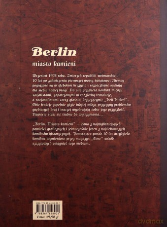 Berlin.Miasto kamieni - Jason Lutes [KOMIKS]