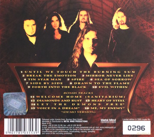 Thunderstone: The Burning (Remastered + Bonus Tracks) (digipack) [CD]