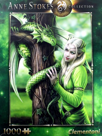 CLEMENTONI 1000 el. Anne Stokes Collection Kindred Spirits [PUZZLE]