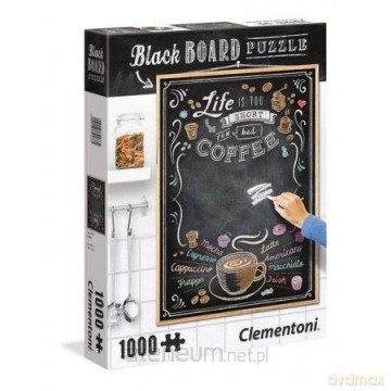 CLEMENTONI 1000 el. Blackboard Coffee [PUZZLE]