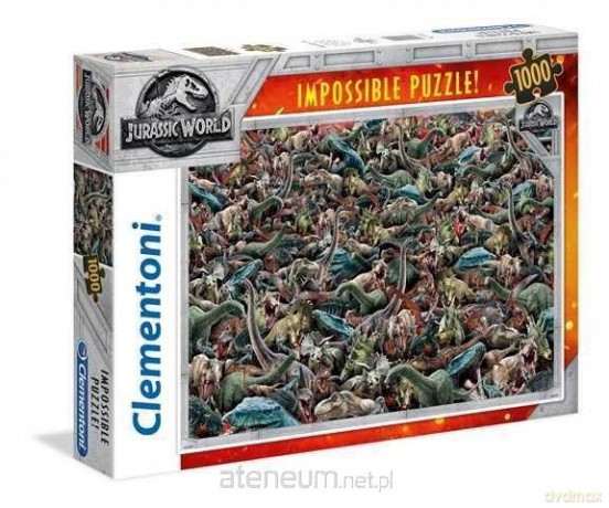 CLEMENTONI 1000 el. Impossible Jurassic World [PUZZLE]