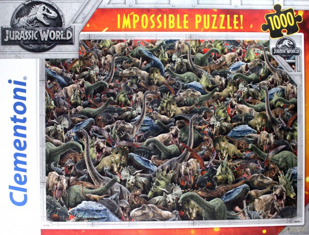 CLEMENTONI 1000 el. Impossible Jurassic World [PUZZLE]