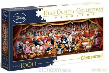 CLEMENTONI 1000 el. Panorama Disney Orchestra [PUZZLE]