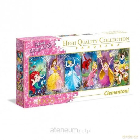 CLEMENTONI 1000 el. Panorama Princess [PUZZLE]