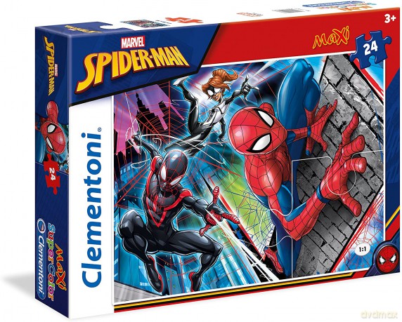 CLEMENTONI 24 el. Maxi Spider-Man [PUZZLE]
