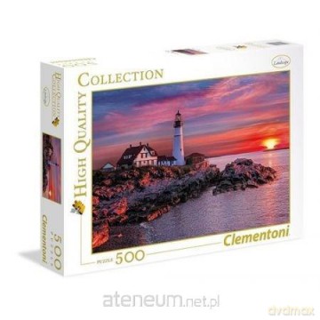CLEMENTONI 500 el. HQ Portland Head Light [PUZZLE]