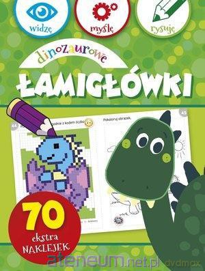 Dinozaurowe łamigłówki [KSIĄŻKA]