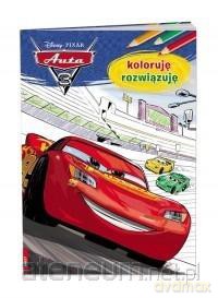 Disney. Auta 3. Koloruję, rozwiązuję [KSIĄŻKA]