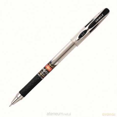 Długopis Max Gel czarny (12 szt)