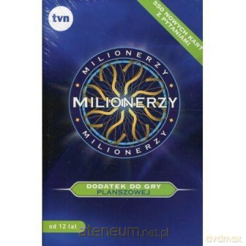 Dodatek do gry milionerzy [GRA PLANSZOWA]