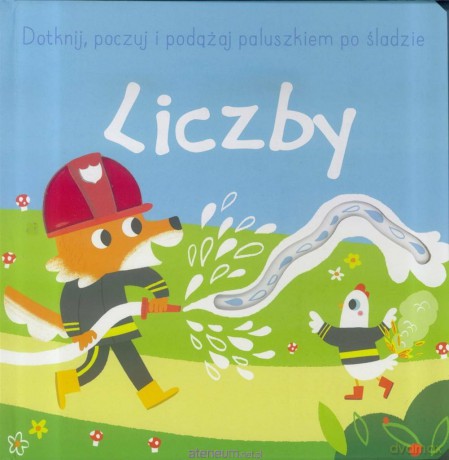 Dotknij, poczuj i podążaj paluszkiem - Liczby [KSIĄŻKA]