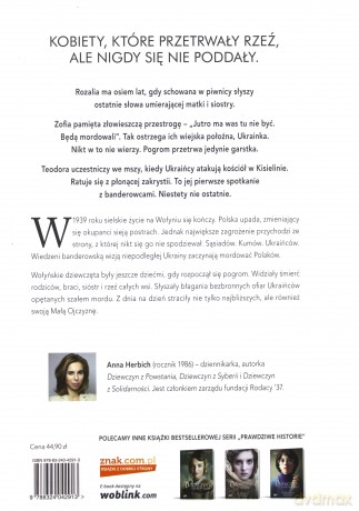 Dziewczyny z Wołynia. Prawdziwe historie - Anna Herbich [KSIĄŻKA]