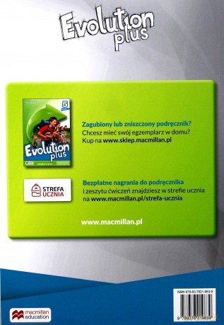 Evolution plus 5 Zeszyt do języka angielskiego [KSIĄŻKA]