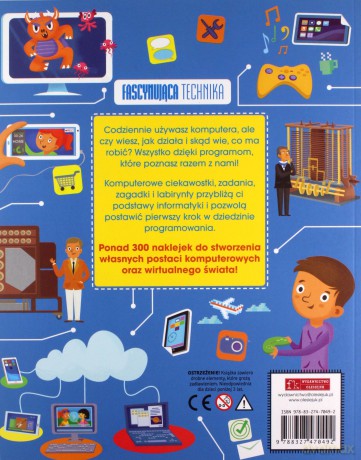 Fascynująca technika. Komputery i programowanie - Anna Claybourne [KSIĄŻKA]