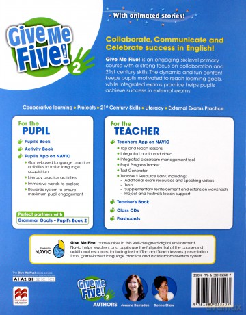 Give Me Five! 2 Pupil's Book Pack [KSIĄŻKA]