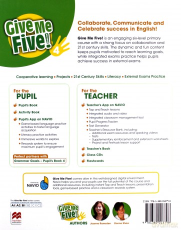 Give Me Five! 4 Activity Book [KSIĄŻKA]