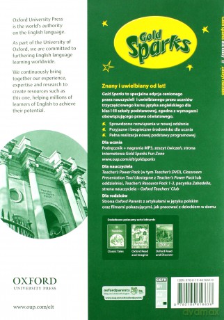 Gold Sparks 2 zeszyt ćwiczeń [KSIĄŻKA]