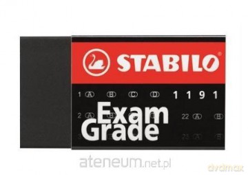 Gumka Exam Grade maxi czarna (12 szt)