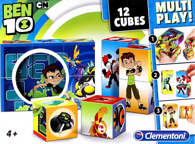 Klocki 12 Multiplay Ben 10 [KLOCKI]