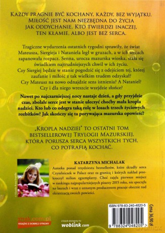 Kropla nadziei - Katarzyna Michalak [KSIĄŻKA]