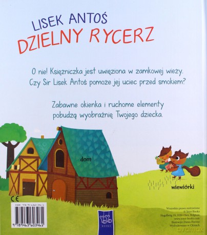 Lisek Antoś. Dzielny rycerz [KSIĄŻKA]