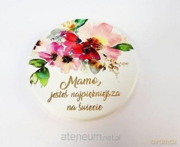 Lusterko składane - Mamo jesteś (białe)