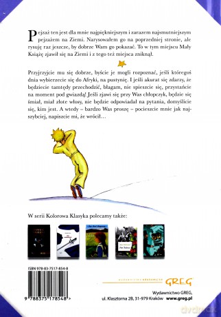 Mały Książę (z ilustracjami Autora) - Antoine de Saint-Exupry [KSIĄŻKA]