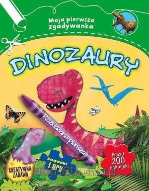Moja pierwsza zgadywanka. Dinozaury - Penny Worms [KSIĄŻKA]