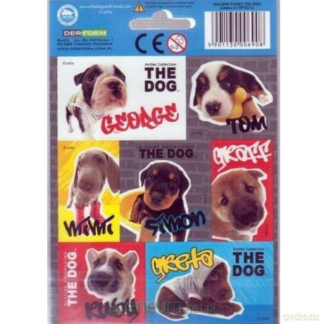 Nalepki Funny The Dog