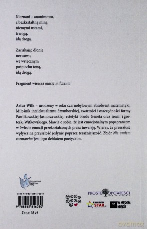 Nie umiem rozmawiać - Artur Wilk [KSIĄŻKA]