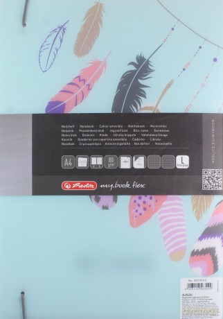 Notatnik A4/80 kratka My.BookF Feathers