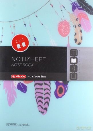 Notatnik A4/80 kratka My.BookF Feathers