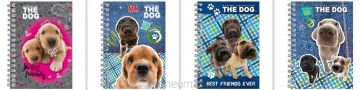 Notes spiralny A6 The Dog (10 szt)