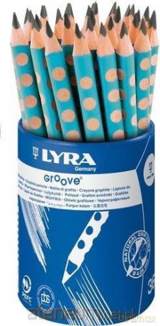 Ołówek Groove B kubek turkusowy (36 szt)