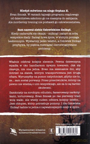 Orphan X. Człowiek znikąd - Gregg Hurwitz [KSIĄŻKA]