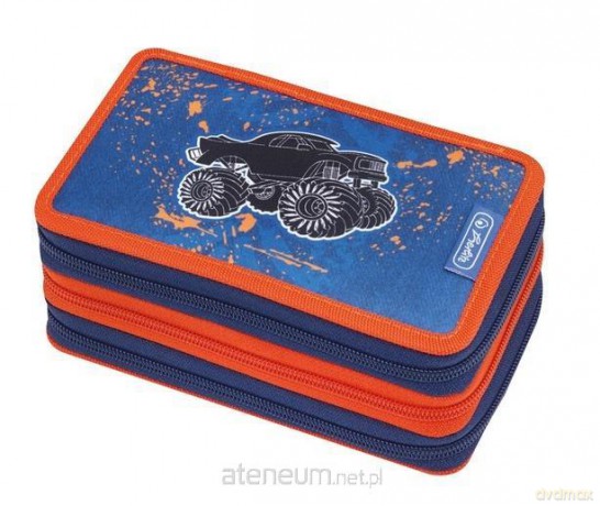 Piórnik 31 części potrójny Monster Truck