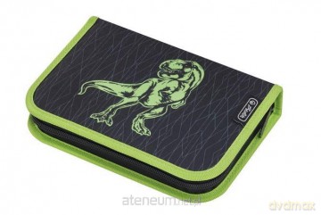 Piórnik 31 części Smart Green Dino