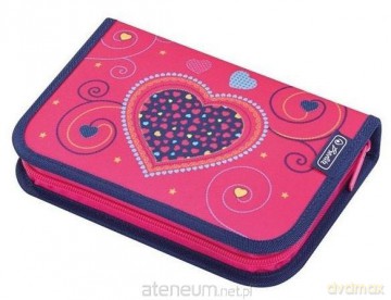 Piórnik 31 części Smart Pink Heart