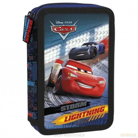 Piórnik dwukomorowy Cars 44