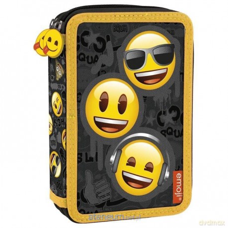 Piórnik dwukomorowy Emoji 10