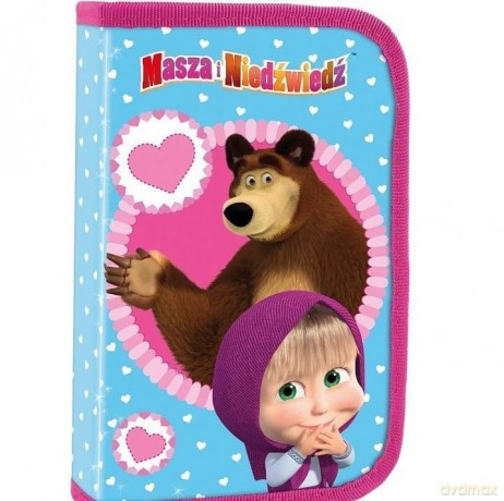 Piórnik z wyposażeniem Masza i Niedźwiedź 13