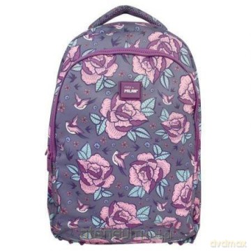 Plecak duży 17 l Flowers róż