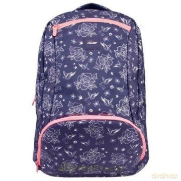 Plecak duży 28 l Flowers niebieski