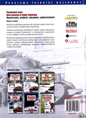 Porównanie broni. Broń pancerna II Wojny Światowej - Michael E. Haskew [KSIĄŻKA]