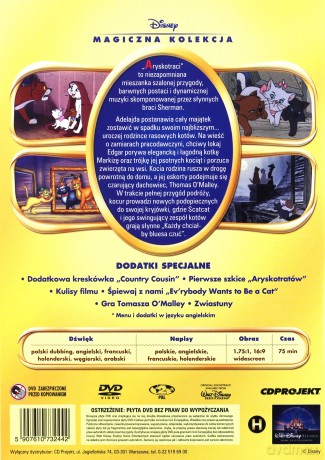 Aryskotraci (Magiczna Kolekcja) (Disney) [DVD]