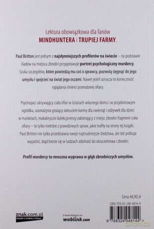 Profil mordercy - Paul Britton [KSIĄŻKA]