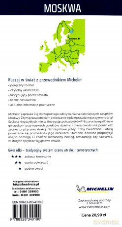 Przewodnik Michelin. Moskwa [KSIĄŻKA]